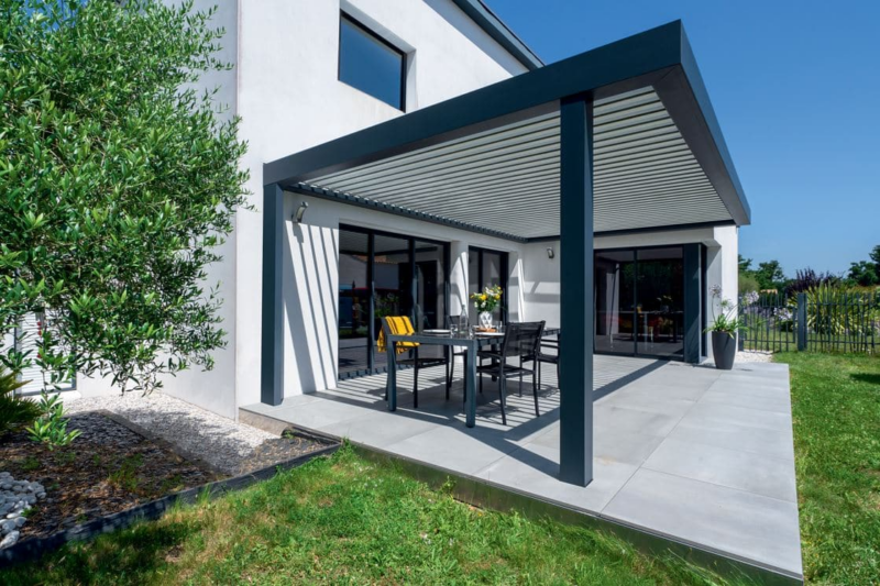 pergola met lamellendak