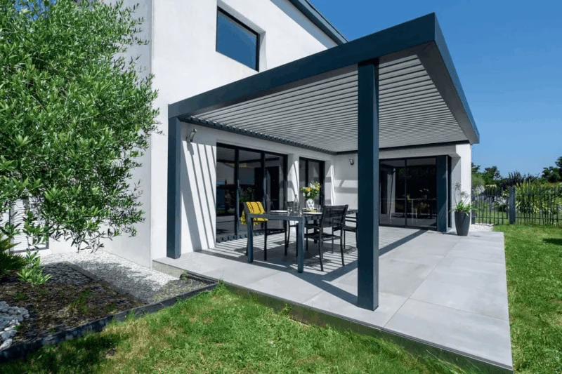 pergola met lamellendak