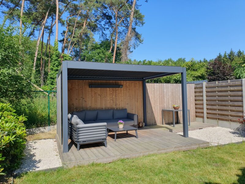 Aluminium pergola