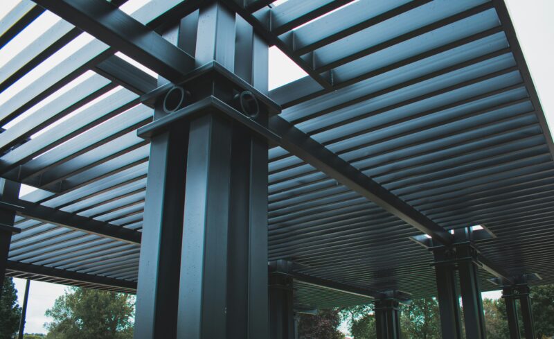Stalen pergola